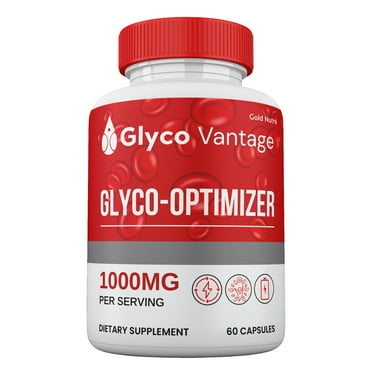 (1 Pack) Glyco Vantage Glyco-Optimizer Capsules, Glyco Vantage Pills Blood Support Supplement High Potency Gluco Vantage 30 Day Supply