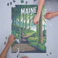 thumbnail image 3 of Maine, Walk In The Woods, Day Hike (1000 Piece Puzzle, Size 19x27, Challenging Jigsaw Puzzle for Adults and Family, Made in USA), 3 of 4