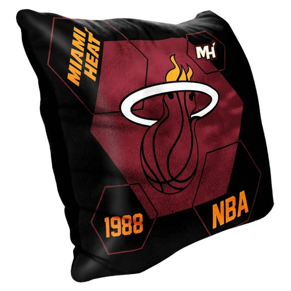 The Northwest Group  Miami Heat 16" x 16" Connector Velvet Pillow