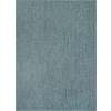 thumbnail image 3 of Unique Loom Outdoor Solid Collection Area Rug (7' 10" x 10' Rectangle Teal/Navy Blue), 3 of 11