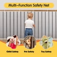 thumbnail image 2 of Red de Seguridad para Barandilla Cupount 4.5 m x 1 m Blanca, 2 of 6