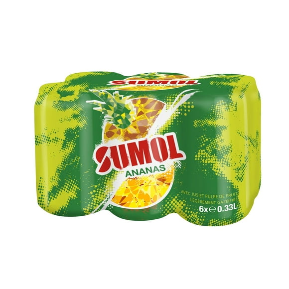 Sumol Pineapple Can, sell quantity 6x330ml