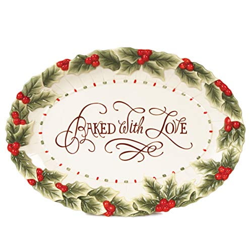 Fitz and Floyd Cookie Platters Serving Plate, Medium, Multicolored