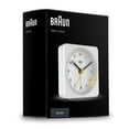 thumbnail image 6 of Braun Classic Analogue Alarm Clock with Snooze and Light, Quiet Quartz Sweeping Movement, Crescendo Beep Alarm in White, model BC03W., 6 of 10
