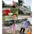 thumbnail image 3 of Milisten Children Outdoor Blowing Bubble Blower Jumbo Giant Bubble Set Creative Large Bubble Ring Toys Bubble Maker Toys Bubble Wand (Tennis Racket Shape Big Bubble Tool Random Color), 3 of 6