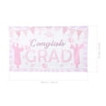 thumbnail image 4 of Miangastore Outdoor Event Graduation Photo Background Banner Pink 1Pcs 59X35In, 4 of 8