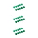 thumbnail image 3 of Greeniant 10 Uds. Tornillos hexagonales para bicicleta, tapas de rosca, Kit de pernos y tuercas resistentes al desgaste, componentes de ciclismo para Type1 NO1 Greeniant  CBP213005, 3 of 6