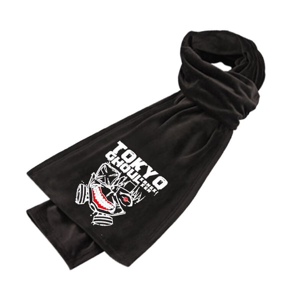 Bufanda de Cosplay de Anime Tokyo Ghoul Kaneki Ken para hombre y mujer, chal cálido para el cuello, fiesta de disfraces de Halloween, 170cm, Unisex, Otoño e Invierno Fivean unisex