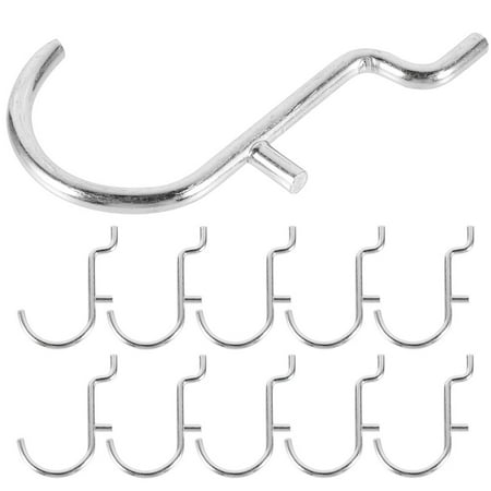 

20pcs Pegboard Hooks Stainless Steel Hook Peg Board Jewelry Keys Display Hooks