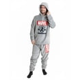 thumbnail image 1 of Marvel Mens Grey Long Sleeve Long Leg Pyjama Set, 1 of 7