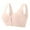 Pink, variant on Front Closure Bras for Women Seamless Bra Wireless Sleep Bras for Older Women Wirefree Bralettes Everyday Bra with Wide Straps