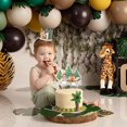 thumbnail image 3 of Decoraciones para pastel KINGZONE de animales del bosque para baby shower, 3 of 7