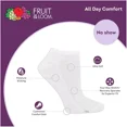 thumbnail image 4 of Fruit of the Loom Women's Cushioned 6pk No Show Athletic Socks - 4-10, 4 of 4