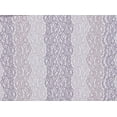 thumbnail image 2 of Zelouf Lev 3 Color Stripe Lace  , Sewing, DIY, Crafts Fabric by the Yard, Platinum/smoke/ash, 3 Yard, 2 of 2