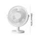 thumbnail image 2 of Ventilador silencioso, ventilador de refrigeración para el hogar, ventilador pequeño, circulador de aire de 3 velocidades para dormitorio, 2 of 8
