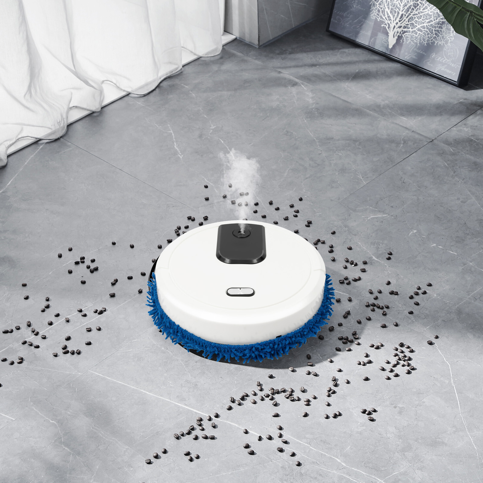 3 in 1 Smart Robot Cleaner Floor Mopping & Spraying & Sweeping Automatic Cleaning Sweeper USB