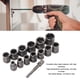thumbnail image 3 of Extractor de tuercas ANGGREK kit de 14 piezas acero aleado, 3 of 8