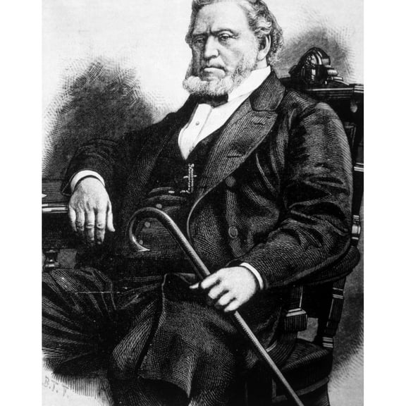 Brigham Young (1801-1877) History (24 x 36)
