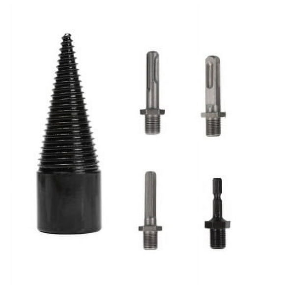 Conical log splitterConical log splitterSuitable for woodworking drills and woodworking routersSuitable for woodworking drills and woodworking routers