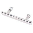thumbnail image 4 of Poignée Droite Robuste Type F pour Porte Coulissante - Acier Inoxydable 202 de Qualité Supérieure avec Base Épaissie, Résistant à la Rouille, Prise Ergonomique, Installation Facile / Idéal pour Portes en Verre de Douche de Salle de Bain, Grange, 4 of 6