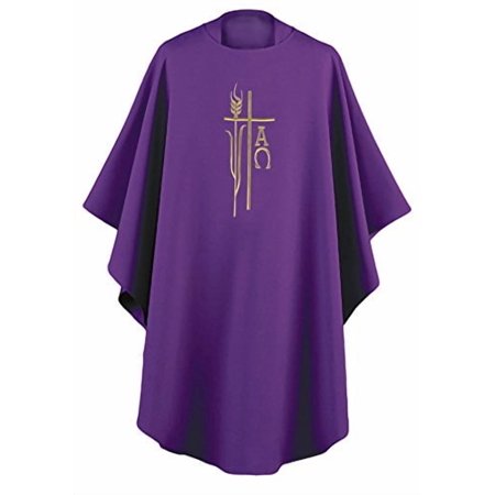 Alpha Omega Dalmatic (Purple)