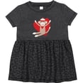 thumbnail image 3 of Inktastic Hug Sock Monkey Girls Baby Dress, 3 of 5