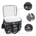 thumbnail image 6 of FORMRS Insulated Cooler Bag 24 Cans Capacity Soft Leakproof Lunch Box with Side Pockets, Astronaut Space, 6 of 7