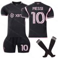 thumbnail image 1 of 23- Camiseta de fútbol infantil Inter Miami CF nº 10 Messi Messi 24 oso de fresa Electrónica, 1 of 1