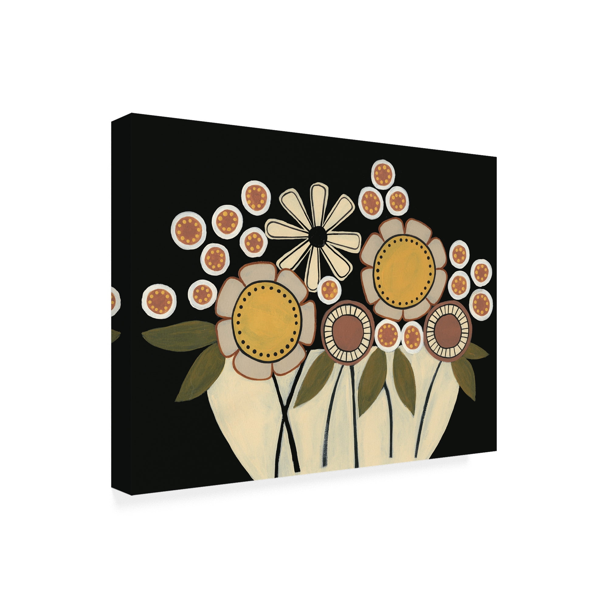 Trademark Fine Art 'Summer Garden Floral I' Canvas Art by Regina Moore