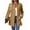 Beige, variant on Women'S Winter Overcoat Mid-Long Long Sleeve Stand Collar Single Breasted Coat Outerwear