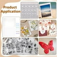 thumbnail image 5 of 20pcs Clear Stamps Storage Bags with Panels 7x5 inch Die Storage Bag Clear Scrapbooking Storage Envelopes Cutting Die Stencil Organizer Holder Stamp Storage Pocket for DIY Scrapbooking, 5 of 5