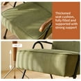 thumbnail image 6 of Jopath Modern Accent Chair,Corduroy Fabric Arm Chair with High Back,Upholstered Armchair Reading Chair Lounge Chair for Living Room Bedroom,Green, 6 of 8