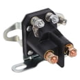 thumbnail image 4 of Lawn Mower Relay, Replacement Silver Plated Contacts 12V Starter Solenoid Relay  For Snowmobiles, 4 of 8