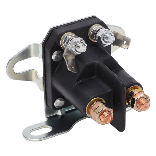Relé de Inicio del Cortacésped, 12v Inicia Rápidamete Relé del Solenoide de Arranque 4.8W Para ATVS