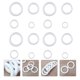 thumbnail image 3 of 16 Pcs DIY Bipeltate Donut Wreath Handcraft Accessories Round Circle Ornament, 3 of 4