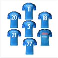 thumbnail image 2 of 2022/23 nápoles casa adulto ventilador de fútbol uniforme Fabian/Osmeen/Lozano/Maradona/Zelinsky deportes Fan versión, 2 of 4