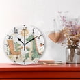 thumbnail image 5 of Two Dinosaurs Reading Books Round Wall Clock Silent Analog Battery Operated Gold Pointer Home Decor 9.84" Diameter, 5 of 11