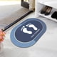 thumbnail image 5 of Alfombra de baño lavable, alfombra para cocina, alfombra para baño, para entrada Azul, 5 of 7