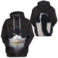 thumbnail image 3 of Sudadera con capucha con estampado 3D de gato británico de pelo corto para hombre, jerseys de manga larga, sudaderas con capucha de gran tamaño con estampado de gatos lindos para primavera y otoño, 3 of 5