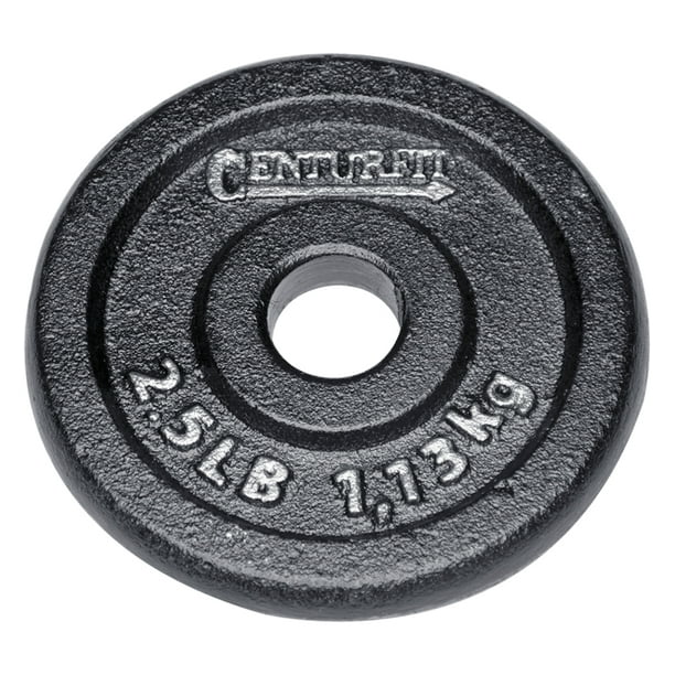 Set de pesas 100 libras negras CENTURFIT CENTURFIT Barra Mancuernas Discos Walmart en linea