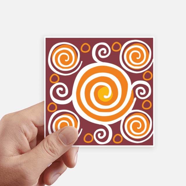 Volume Mexico Totems Ancient Civilization Drawing Sticker Square Waterproof Stickers Wallpaper Car Decal