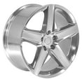 thumbnail image 4 of OE Wheels JP06 20 Inch Rim Fits Grand Cherokee Style 5x127 20x9 Polished - Hollander 9082 (1), 4 of 5