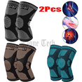 thumbnail image 2 of 2Pack Copper Knee Braces Compression Sleeves Support for Arthritis Men & Women, 2 of 15