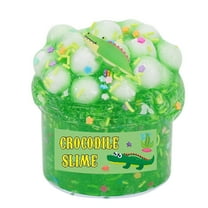 VSFAOV Jelly Cube Clear Blue Highly Sensory Slime Mud Fluffy Bead Ice DIY Stress Children Kid Funny Toy Gift PP Ocean Clay