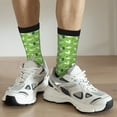 thumbnail image 6 of Pofeuu Animal Farm Print Crew Socks, Adult Running Hiking Socks for Youth and Adult, 6 of 6