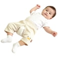 thumbnail image 7 of SHTXOZHI Baby Open-Crotch Shorts Elastic Waist Comfortable Ribbed Boys Pants Summer Casual Outdoor Girls Bottoms, 7 of 7