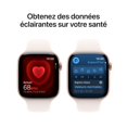 thumbnail image 4 of Apple Watch Series 11 GPS 46mm Rose Gold Aluminium Case with Light Blush Sport Band - S/M, 4 of 5