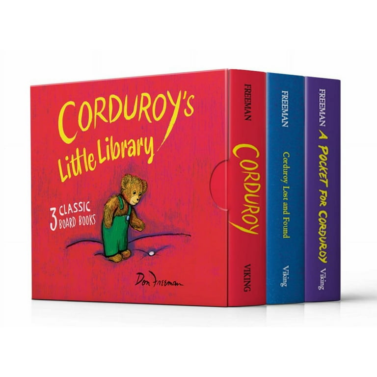 Don Freeman, Corduroy's Little Library, 3pk, Board Book Classics