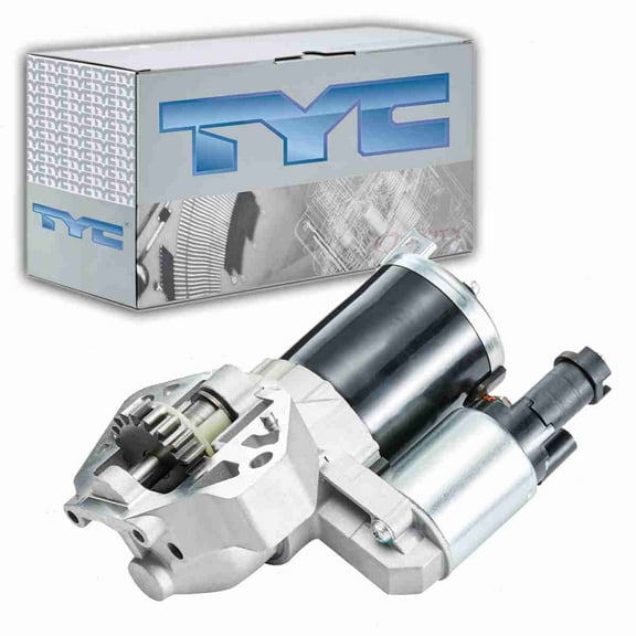 TYC Starter Motor compatible with Honda Ridgeline 3.5L V6 2006-2008