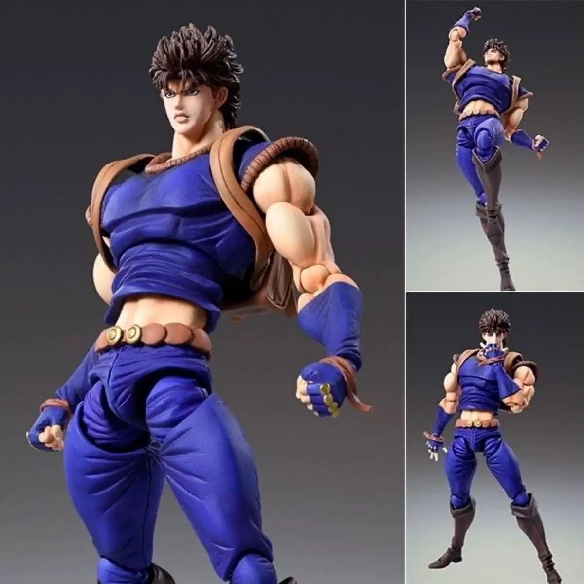 New Jonathan Joestar Action Figures 20cm/7.9inch Handmade PVC Statues Collectible Souvenirs for Anime Fans Gifts
